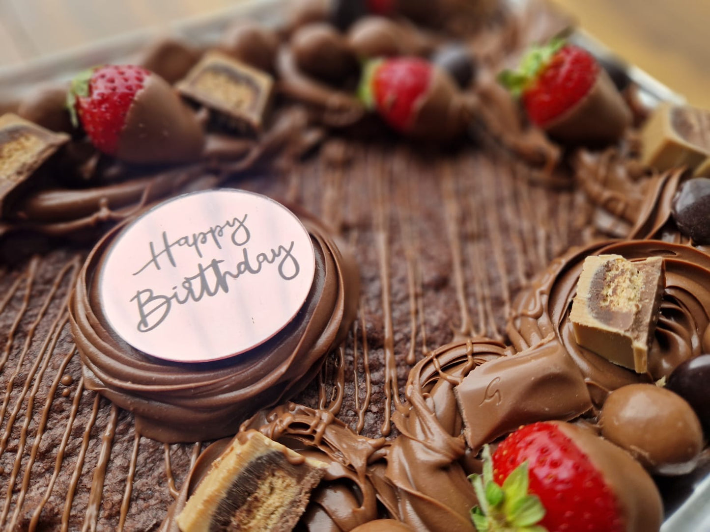 Deluxe Chocolate Brownie Slab