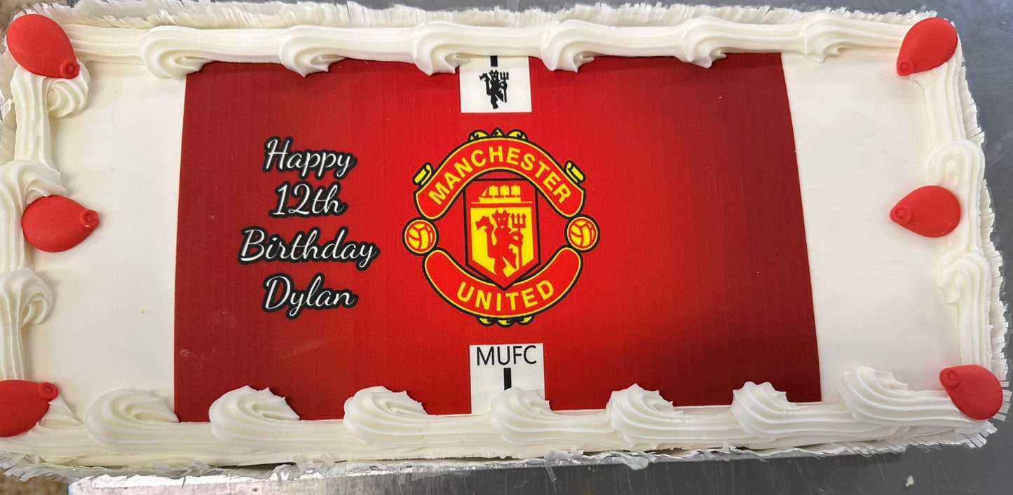 1/4 Slab Birthday Cake