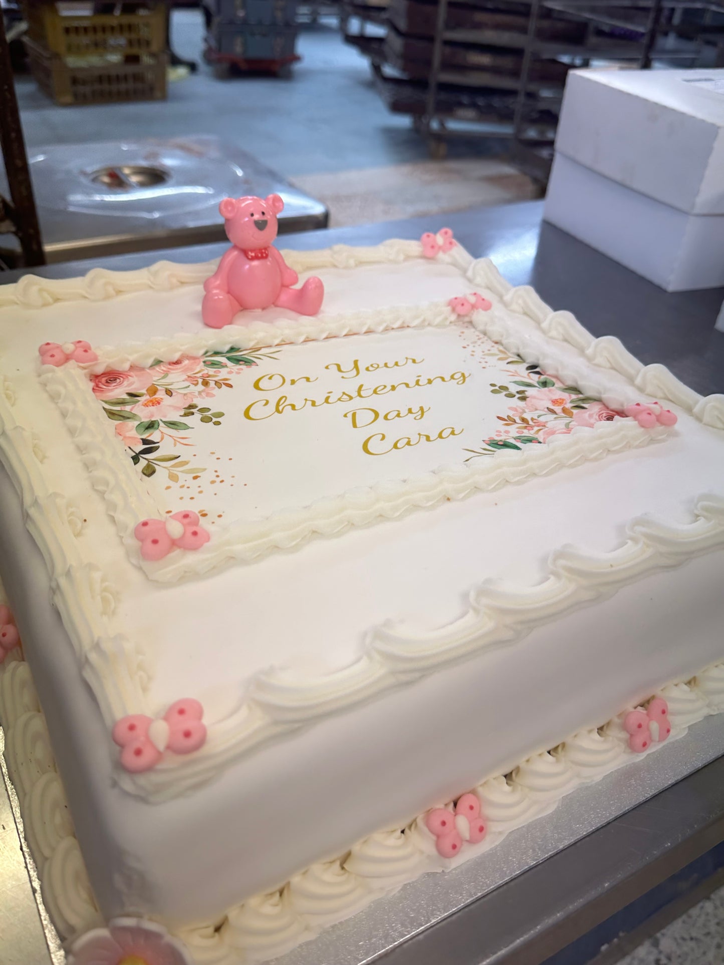 1/2 Slab Birthday Cake