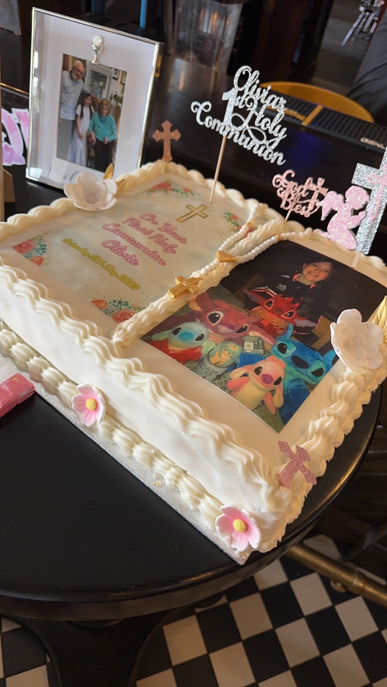 1/2 Slab Birthday Cake