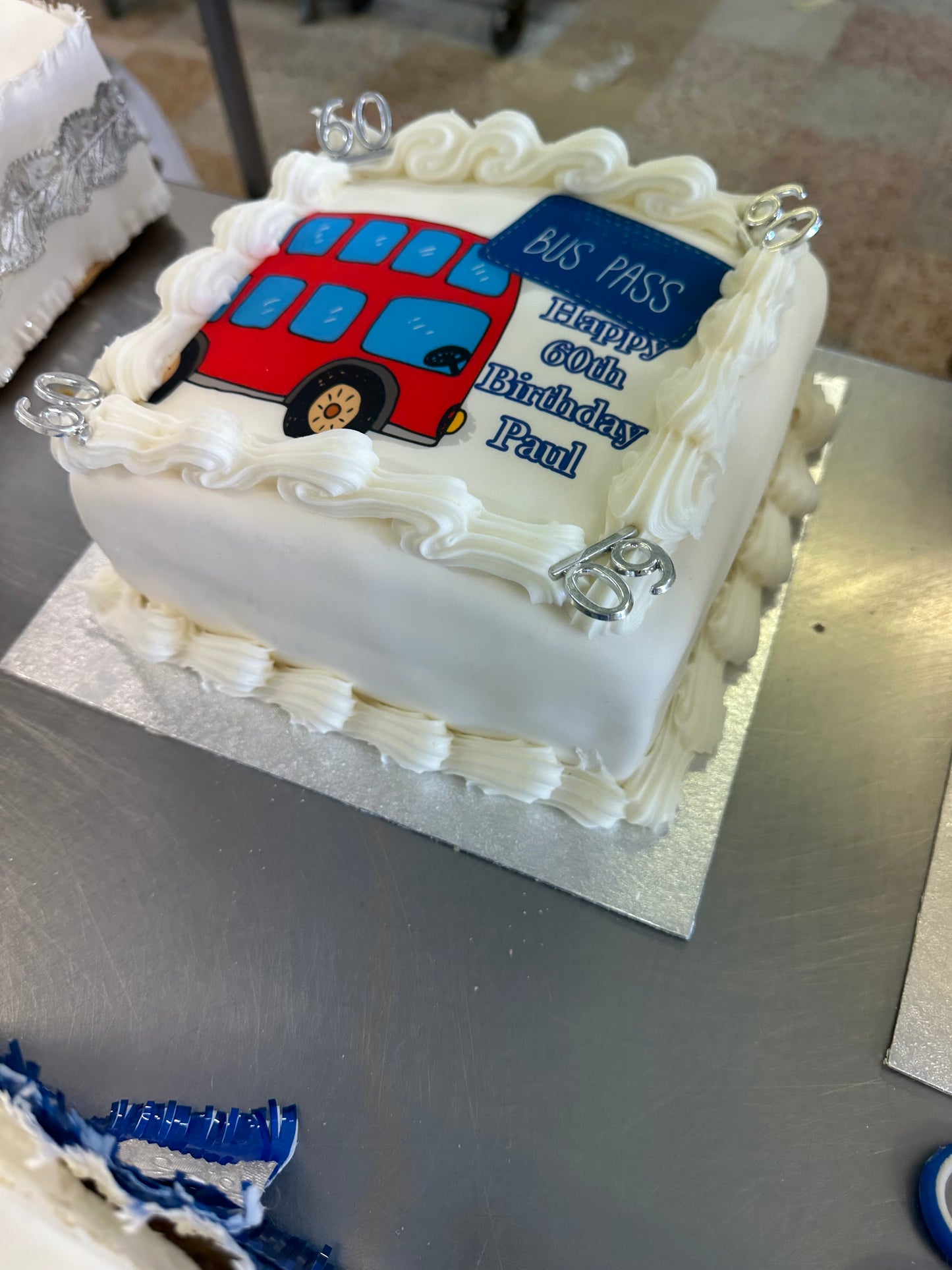 Square Birthday Cake