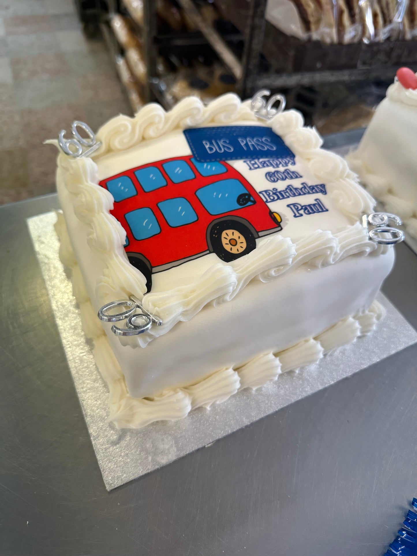Square Birthday Cake