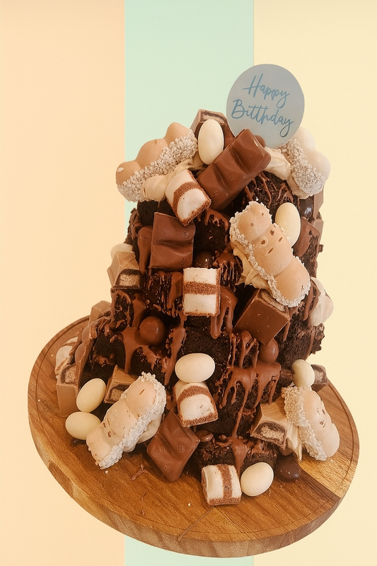 Ultimate Chocolate Brownie Stack
